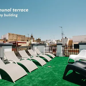 Appartamento Hostly Acetres 1b-2b Center-fibre-conmunal Terrace-parking Optional, Siviglia